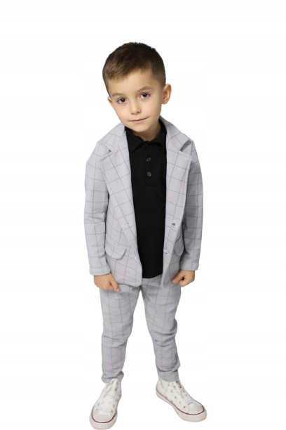 Teplaková súprava - Royal Kids 152 Šedá detská oblek