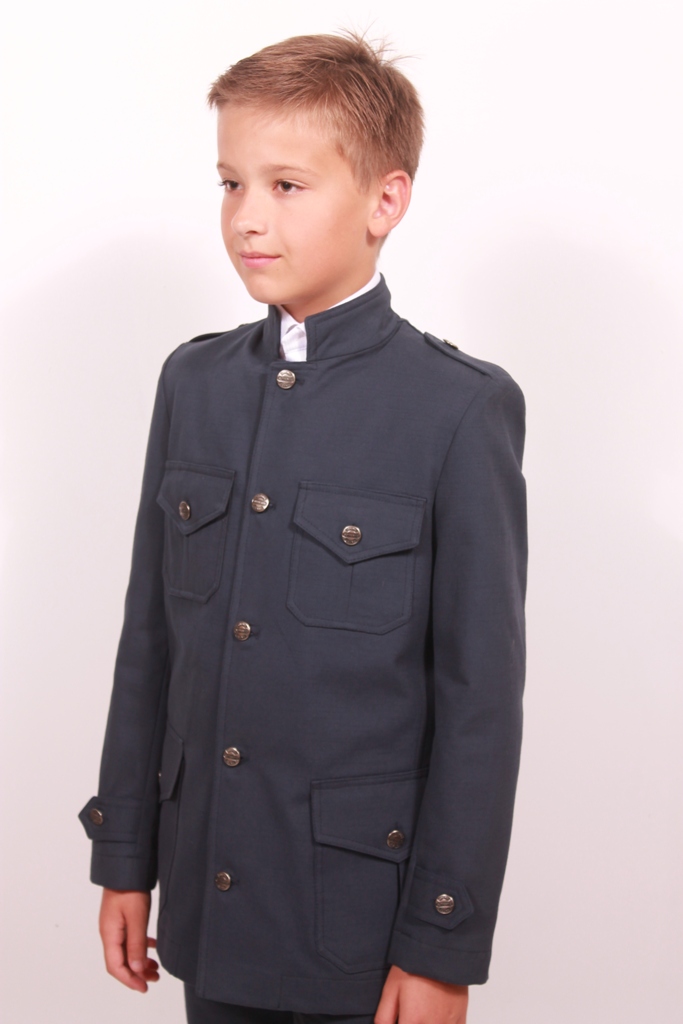 Teplaková súprava - Detský oblek 140 NAVY BLUE, modrá