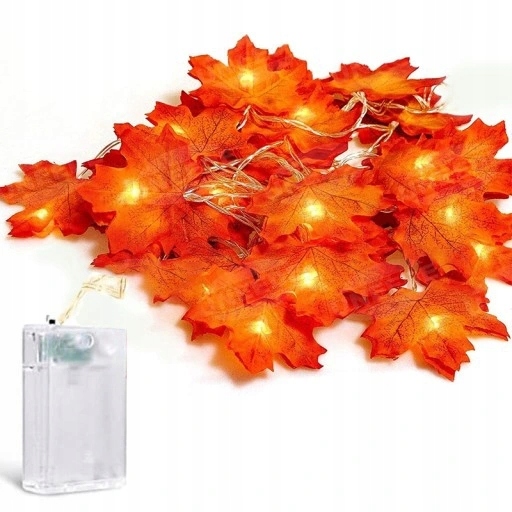 Girlanda z oranžovej a červenej xingyi