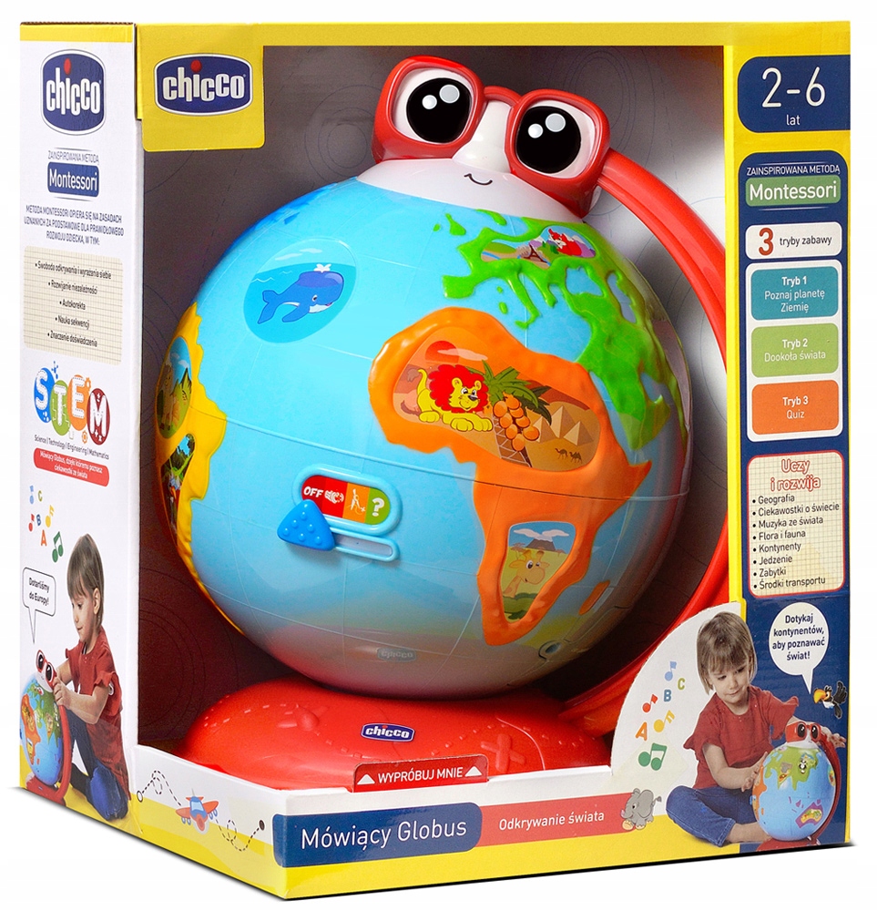 Chicco glóbus pre zvieratká, priemer 23 cm