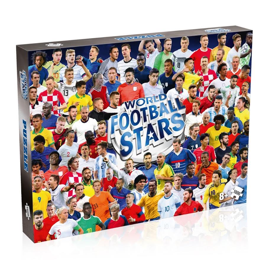 Puzzle 1000 dielikov Víťazné ťahy futbalových hviezd 01423
