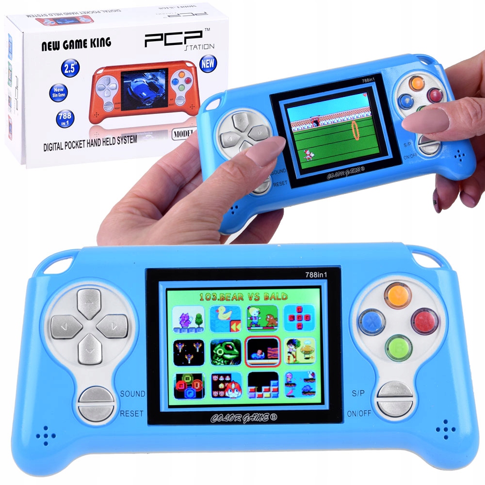 Elektronická hra - Elektronická hra Gierek Console 70 Games GR0321