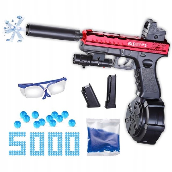 GLOCK GEL BB pištoľ, SUPER VÝKONNÁ AUTOMATIKA