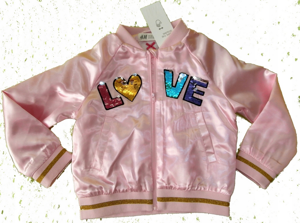 Detská bunda - Bomber bunda H&M veľkosť 104