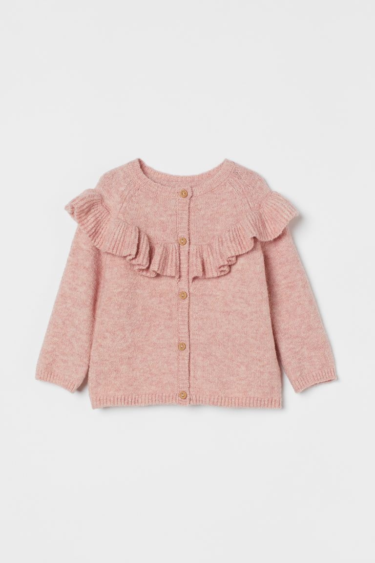 Detský sveter - H & m 74 sveter biely