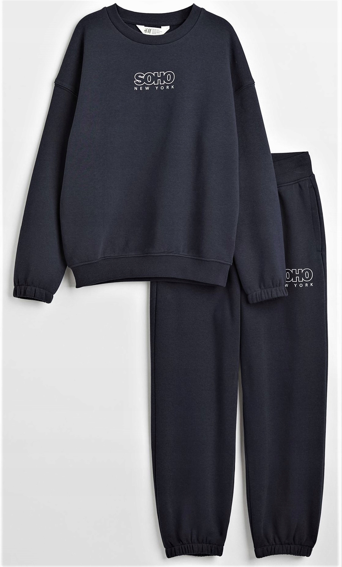 Teplaková súprava - H&M Detské dráhy veľkosti 158 biela, červená, námornícka modrá