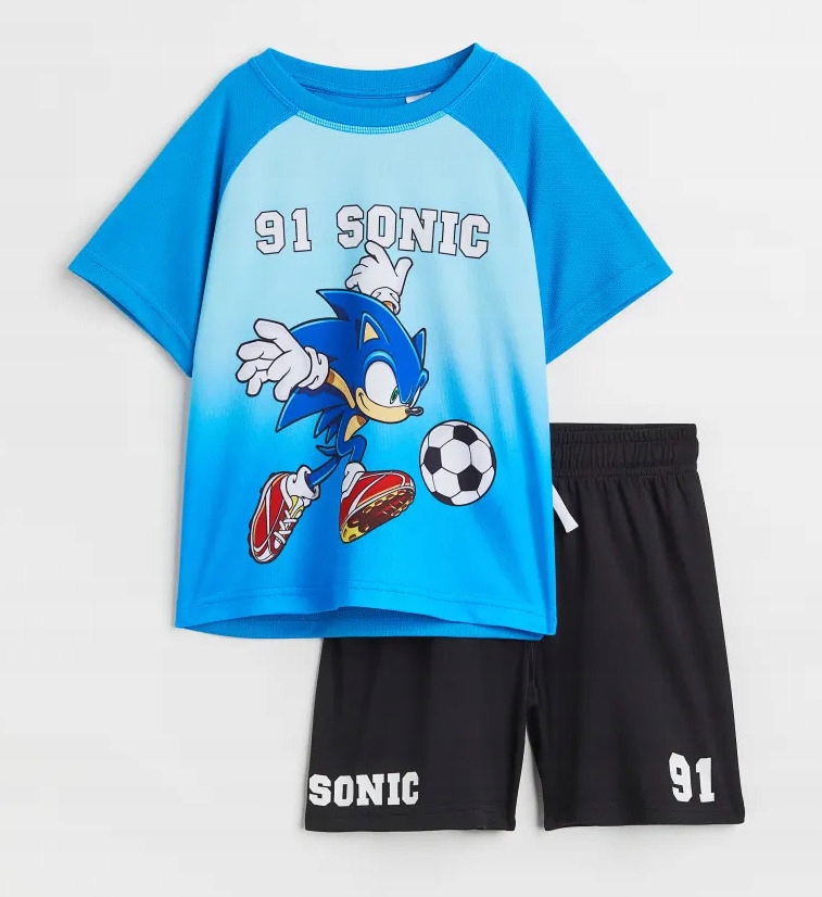 H&M 104 čierna, modrá sada
