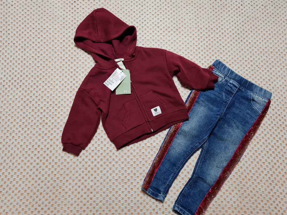 H&M 92 Burgundska sada, modrá