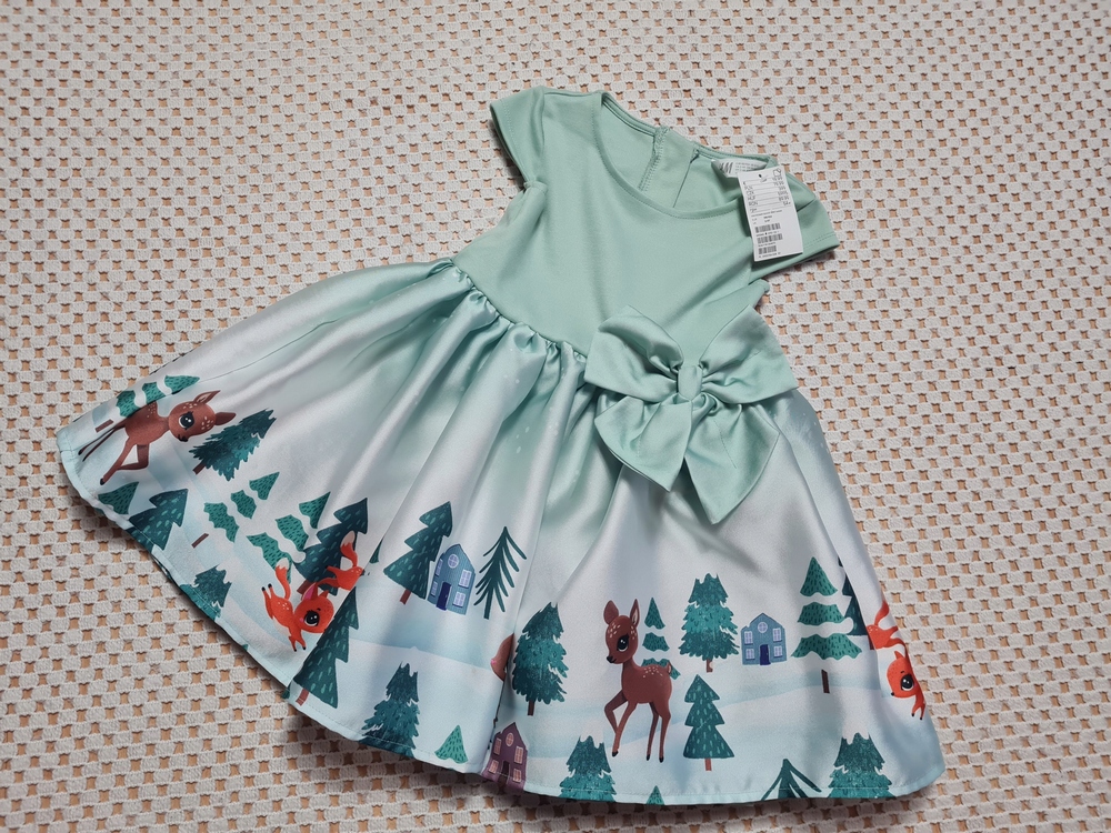 Dievčenské šaty - Šaty sa rozšírili na koleno H&M Veľkosť 98