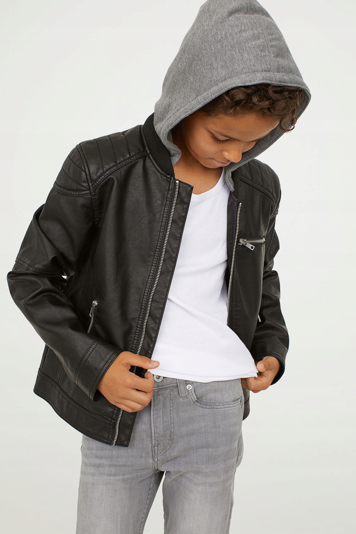 Detská bunda - Bunda H&M Ramones 146