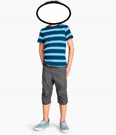 Detská košeľa - H&M 98 šortky