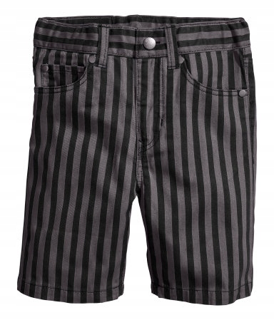 Detská košeľa - Krátky H&M 116 kraťasov čierny, šedý