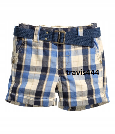 Detská košeľa - H&M 86 Kortičky Navy modré