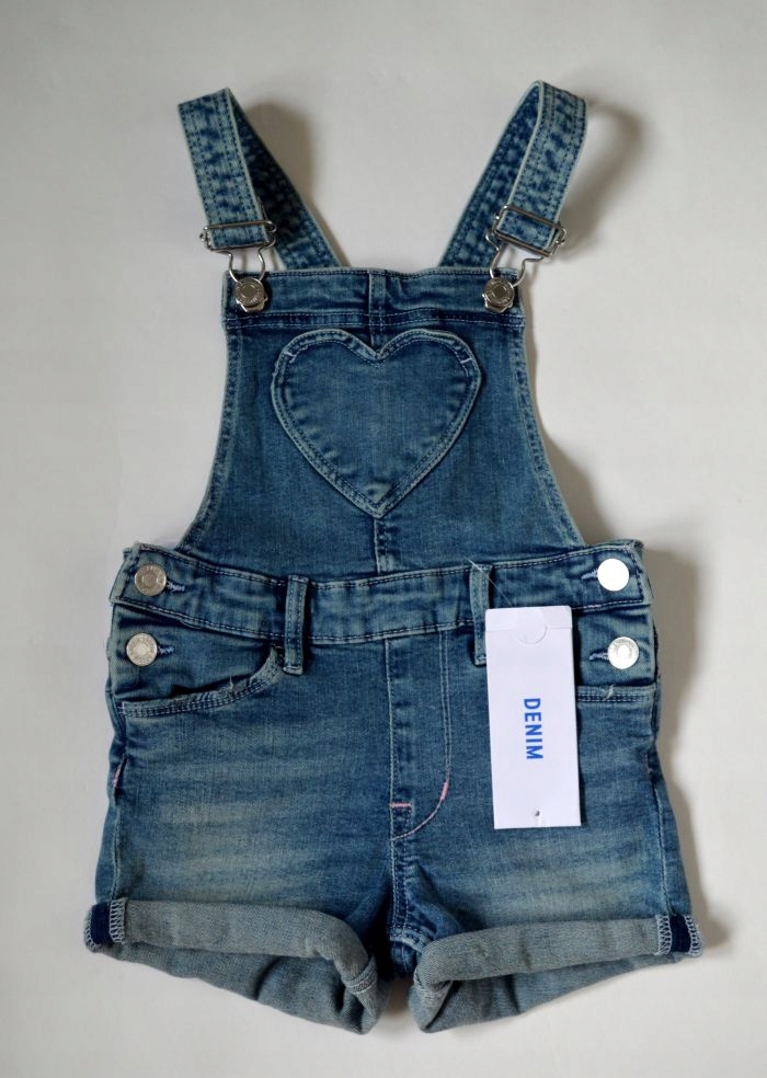 Detská košeľa - H&M 110 modré šortky