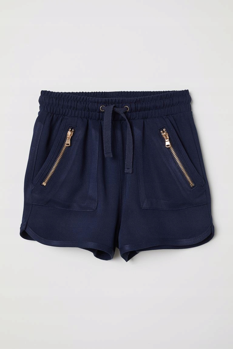 Detská košeľa - H&M 104 Šortky Navy modré, žlté