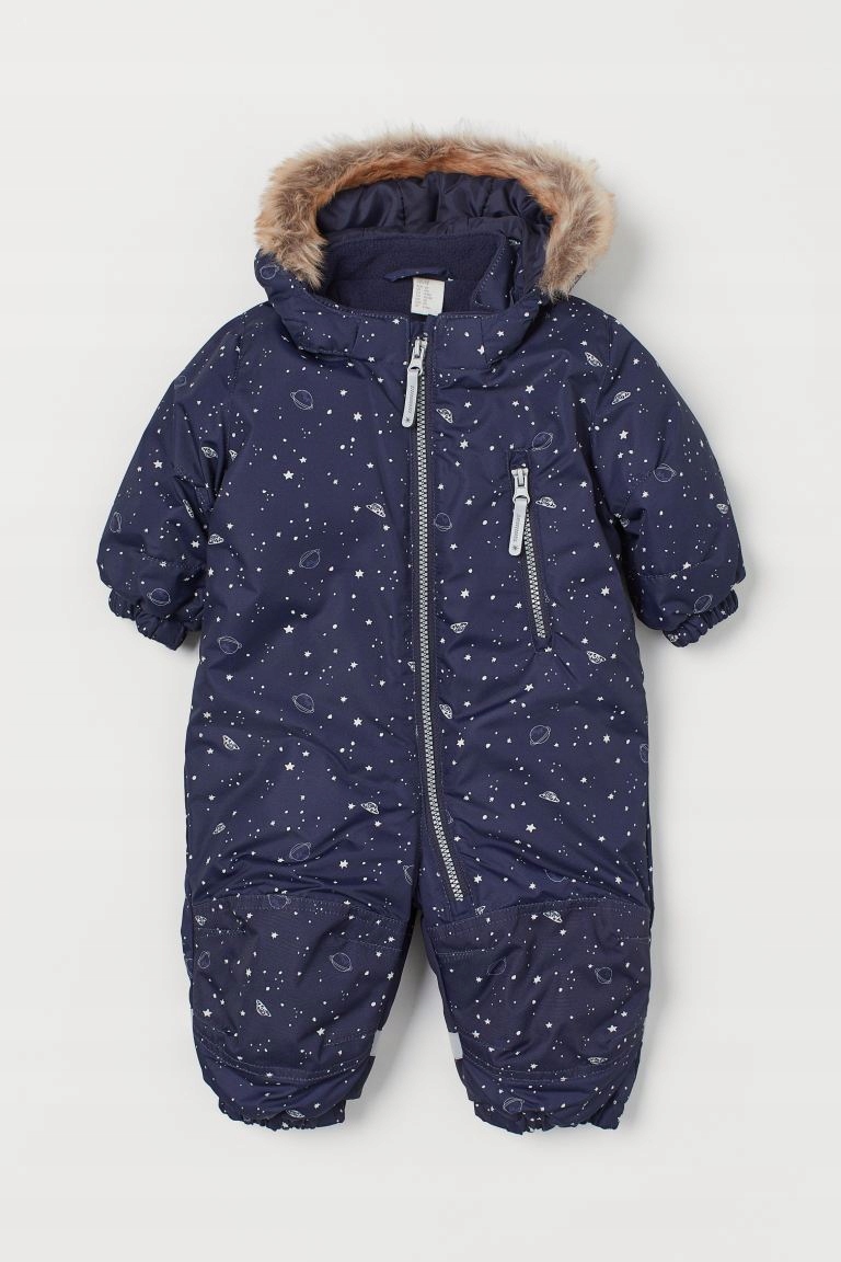 Detská kombinéza - Zimné kombinézy H&M 74 Navy modré