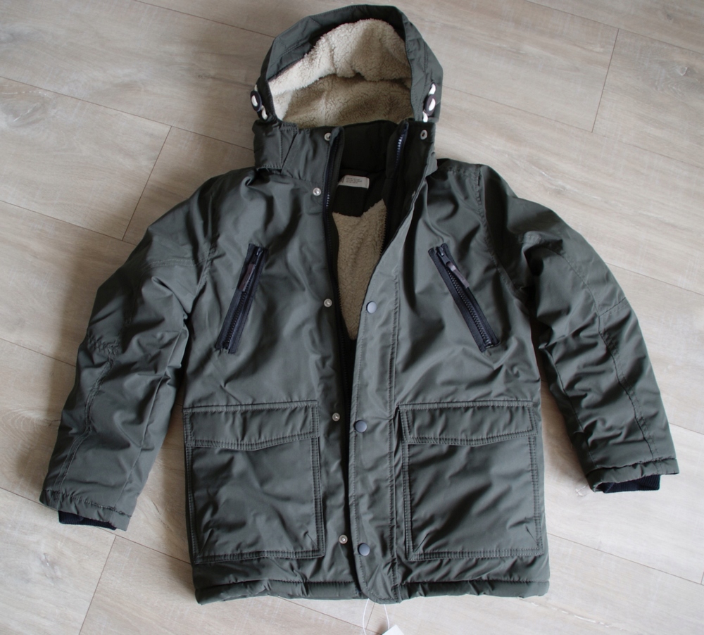 Detská bunda - Parka bunda H&M. 146