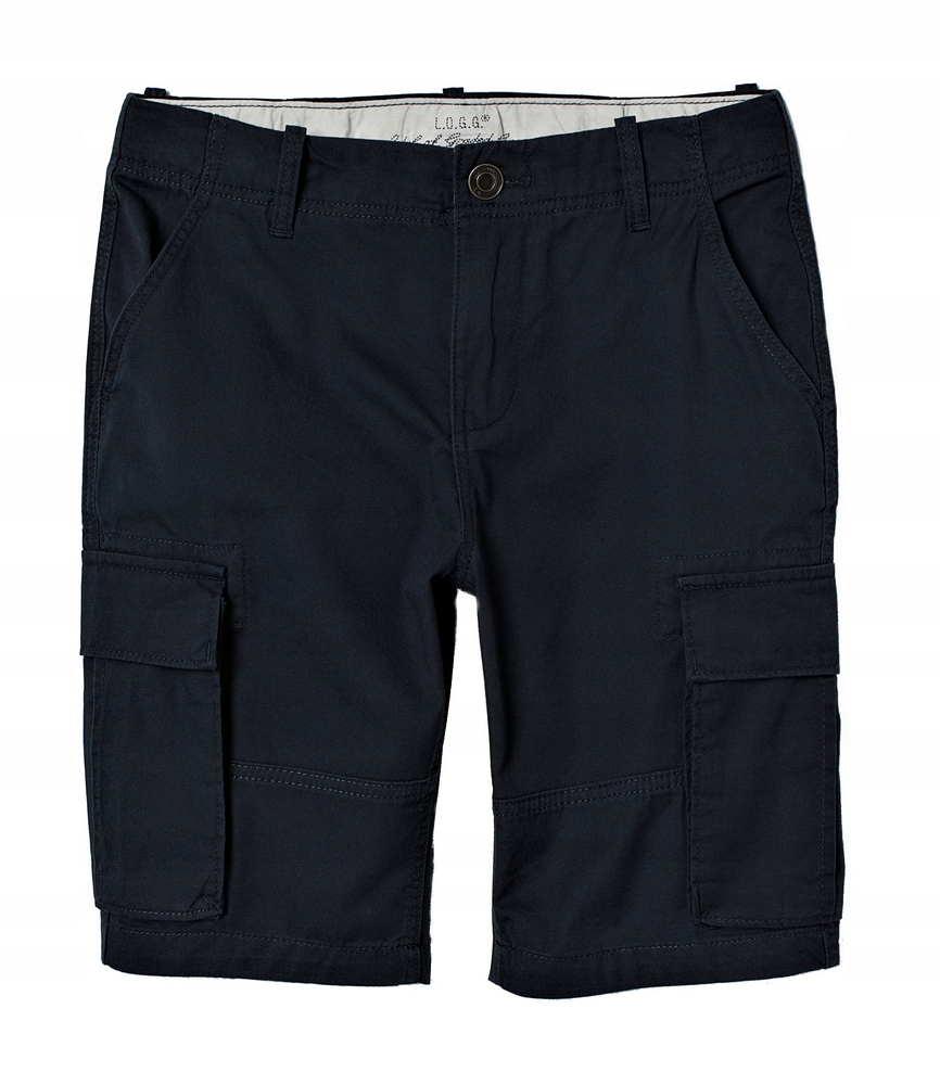 Detská košeľa - H&M 140 šortky námornícke modré šortky