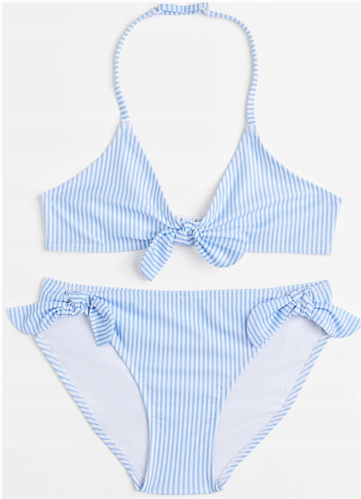 Detské plavky - Dva kusy h & m outfit 146 biely, čierny