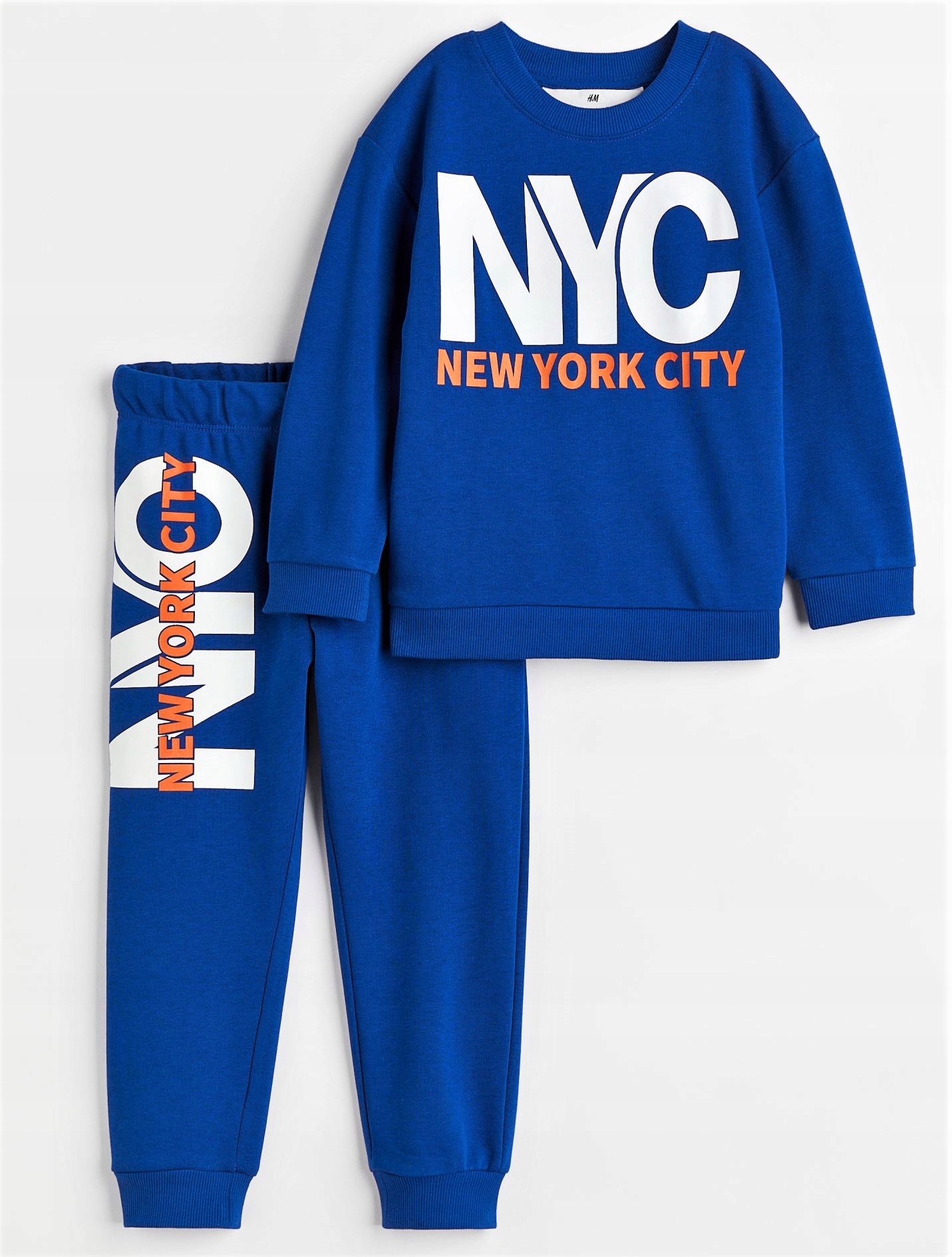 H&M Sweatpants H&M 128 Červená, námornícka modrá