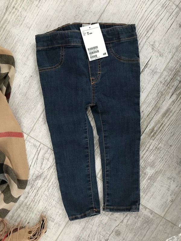 H&M 86 džínsové nohavice