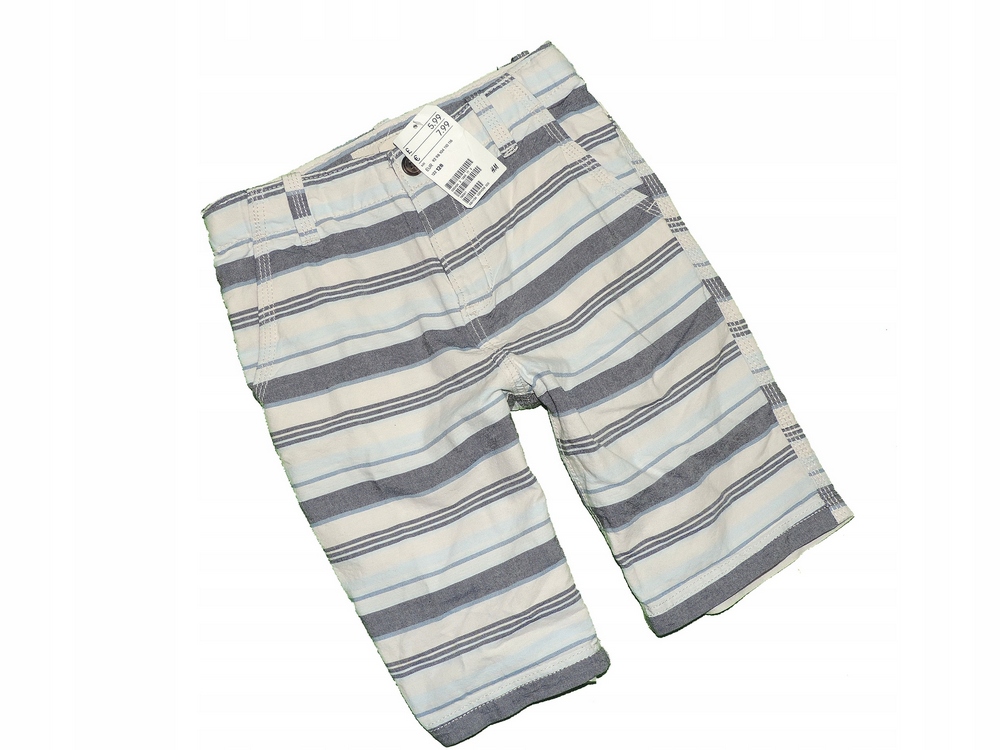 Detská košeľa - H&M 128 béžová, viacfarebná šortky