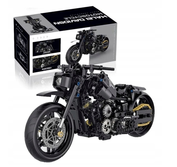 HARLEY DAVIDSON BLOCKS SADA BLOKOV NA MOTORKY VYTVORTE SI VLASTNÚ LEGENDU
