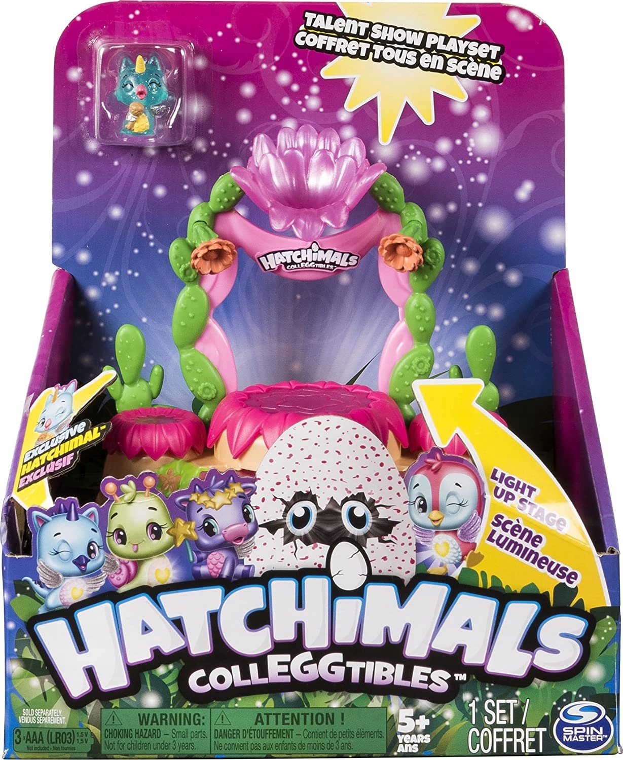 HATCHIMALS CLLEGGTIBLES TALENT MUSIC Stage