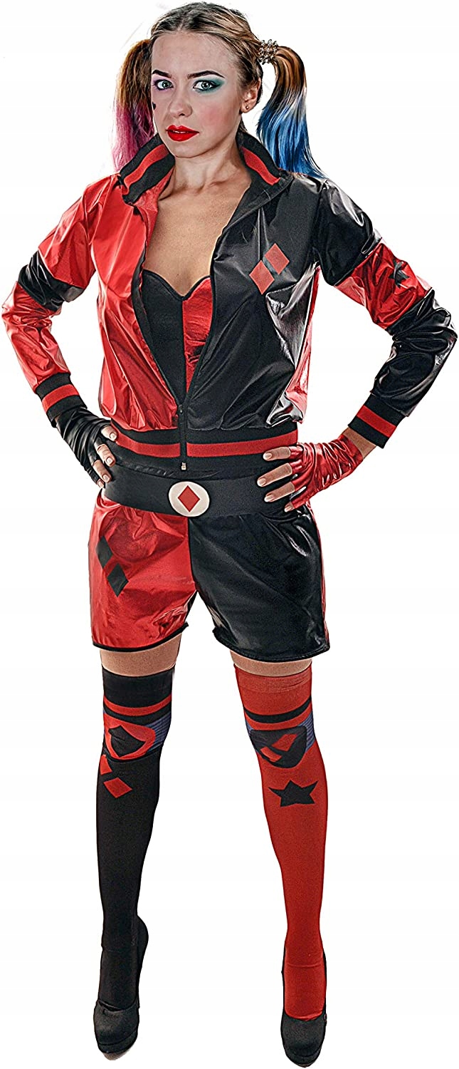Kostým, maska - #Hit Harley Quinn DC COMICS COSTUME COSTUME