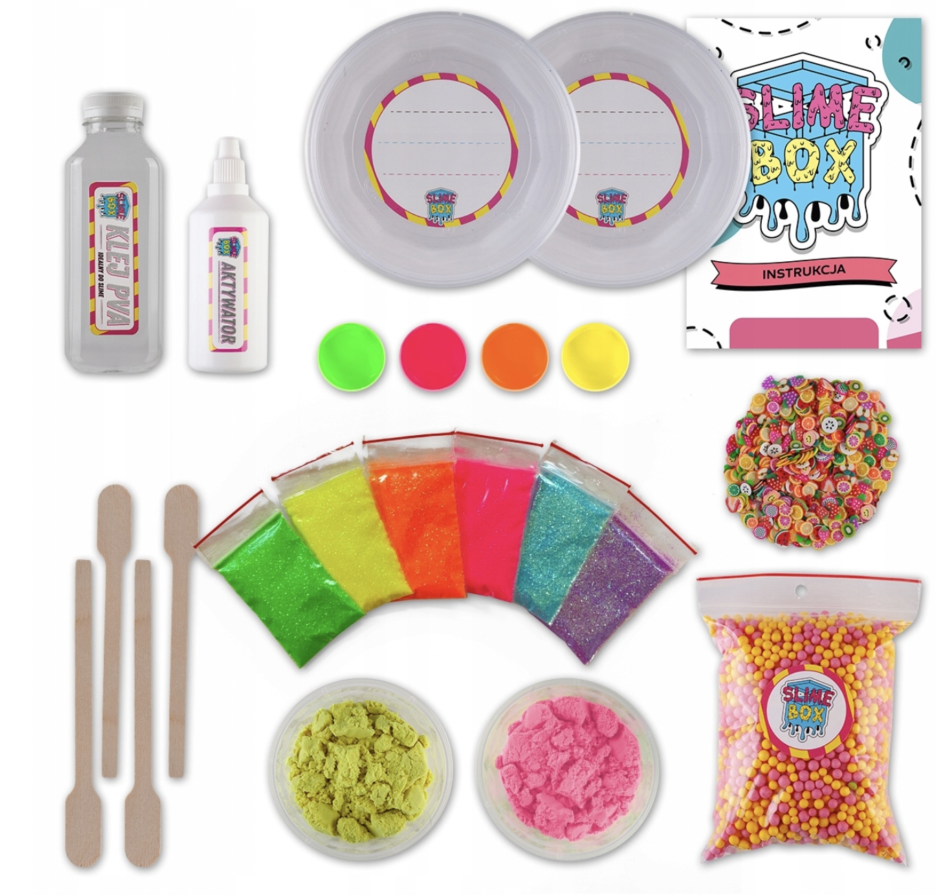 HIT! Mega SUMMER SLIME BOX súprava na výrobu slizu