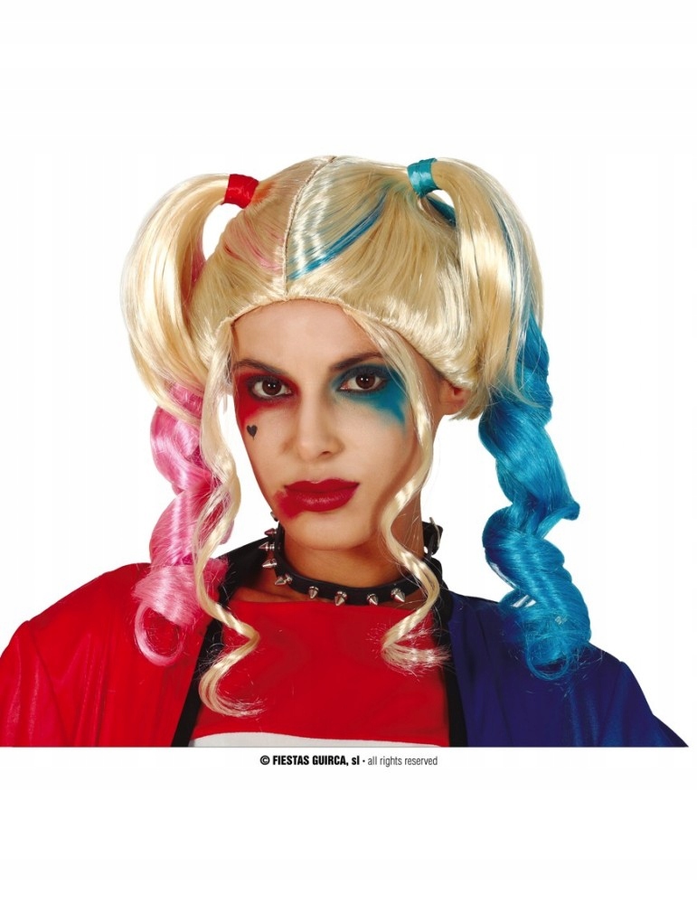 Kostým, maska - Vlasy parochne čiastočne -Blond glond cops