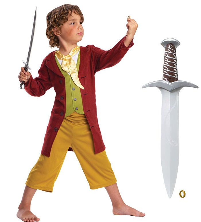 Kostým pre chlapca- Hobbit_kostitium_miecz_ masisguise_bilbo_baggins __m