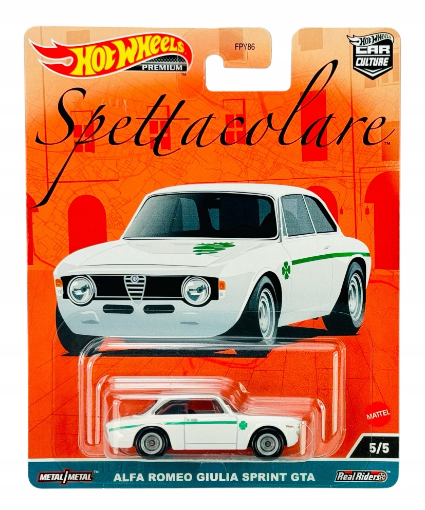 HORÚCE KOLESÁ 2021 spektakulárna ALFA ROMEO GIULIA SPRINT GTA 5/5 HKC50 1:64