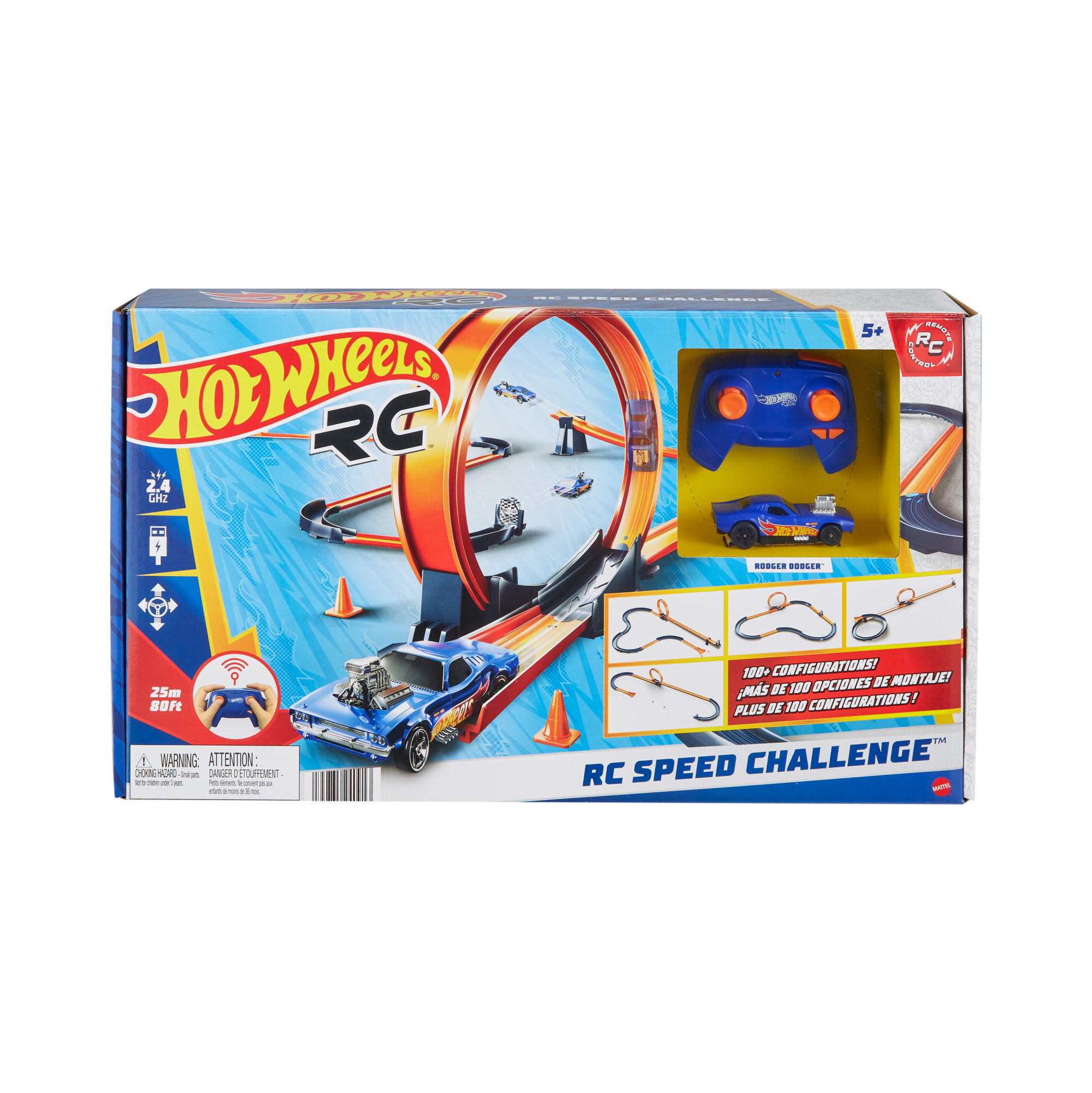 HOT WHEELS RC Speed Challenge Traťová sada + vozidlo 1:64 HXX45