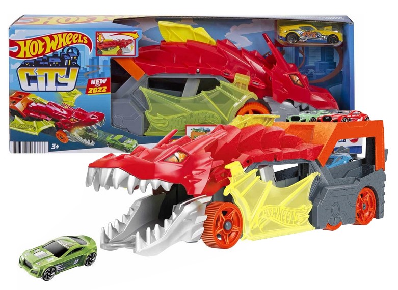 Transportér-odpaľovač Hot Wheels Dragon