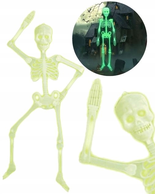 ŽIARIVKA KOSTRA ŽIARENÁ 150 CM ZÁVISNÁ HALLOWEEN