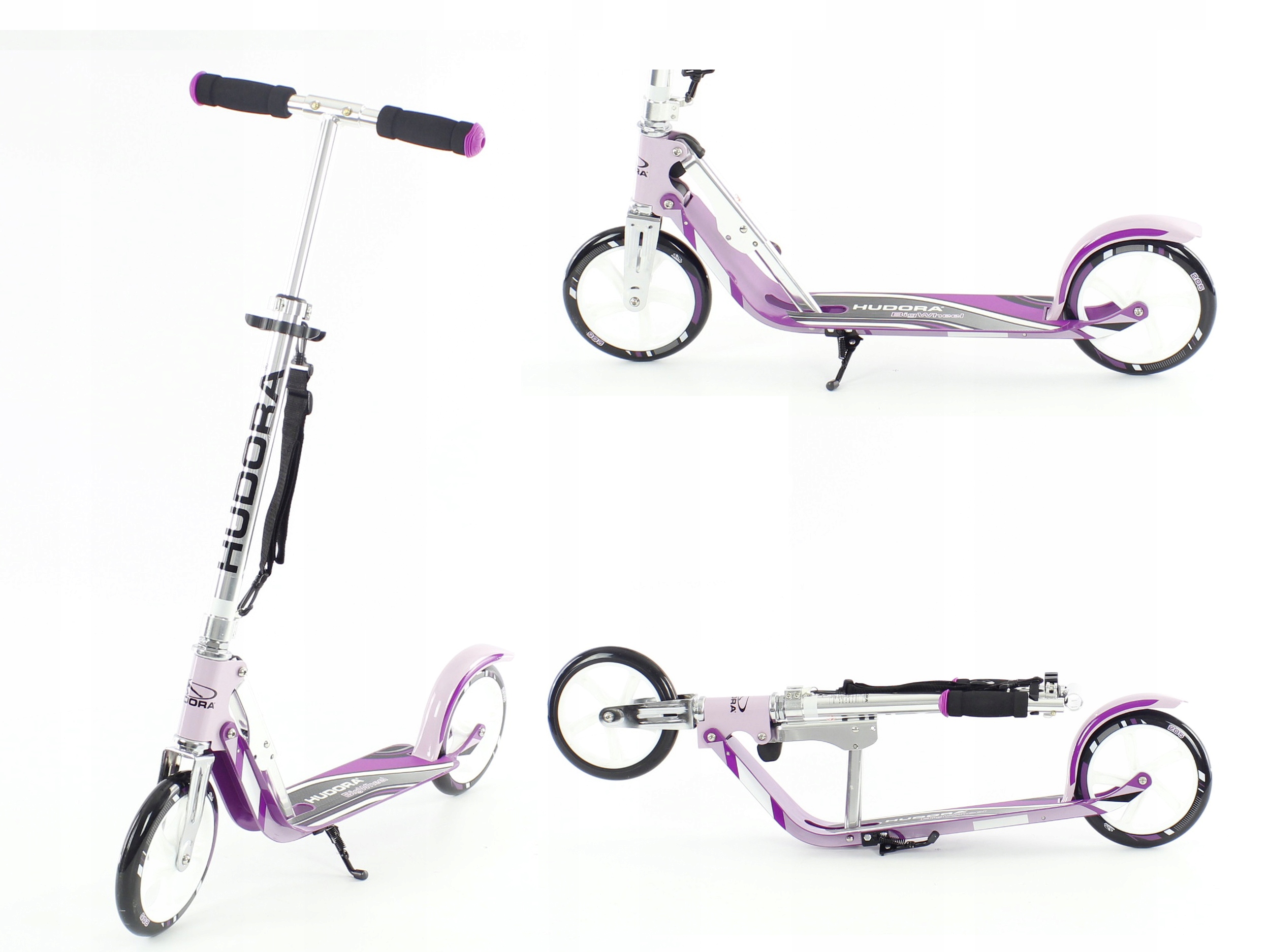 Scooter Hudora Big 205mm100 kg Alu nemecký xxl