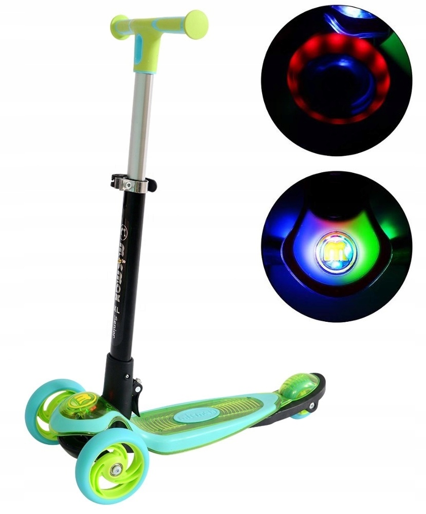 Tri -kolieskové koleso LED koliesko LED 50 kg