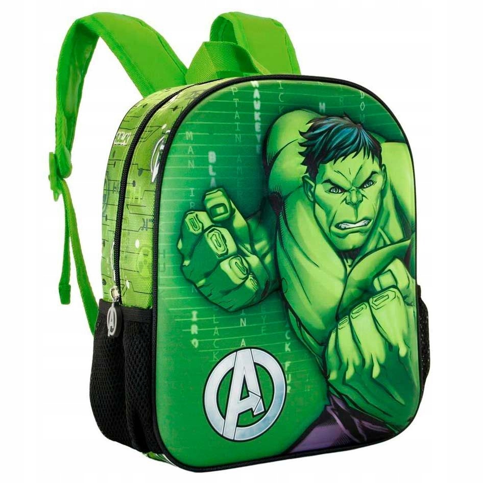 Predškolský batoh - Batoh Hulk Marvel predszkolny Avengers
