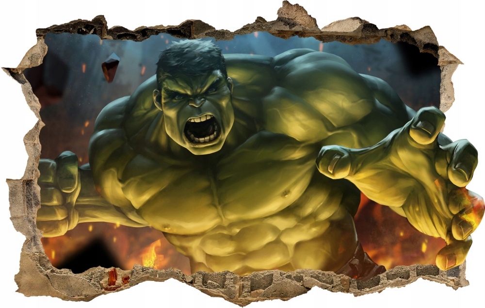 Hulk Wall Sticker Avengers 150x95 #300