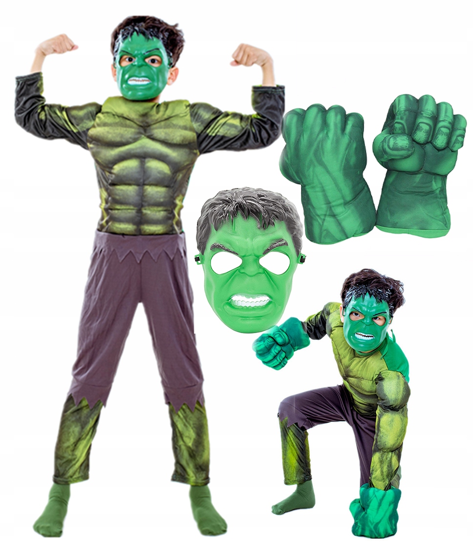 Kostým pre chlapca- Kostým Hulk Sibama na 116-122