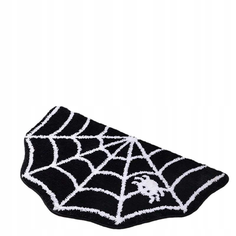 Halloweenska podložka do kúpeľa, vyrobená z umelého kašmíru, bl
