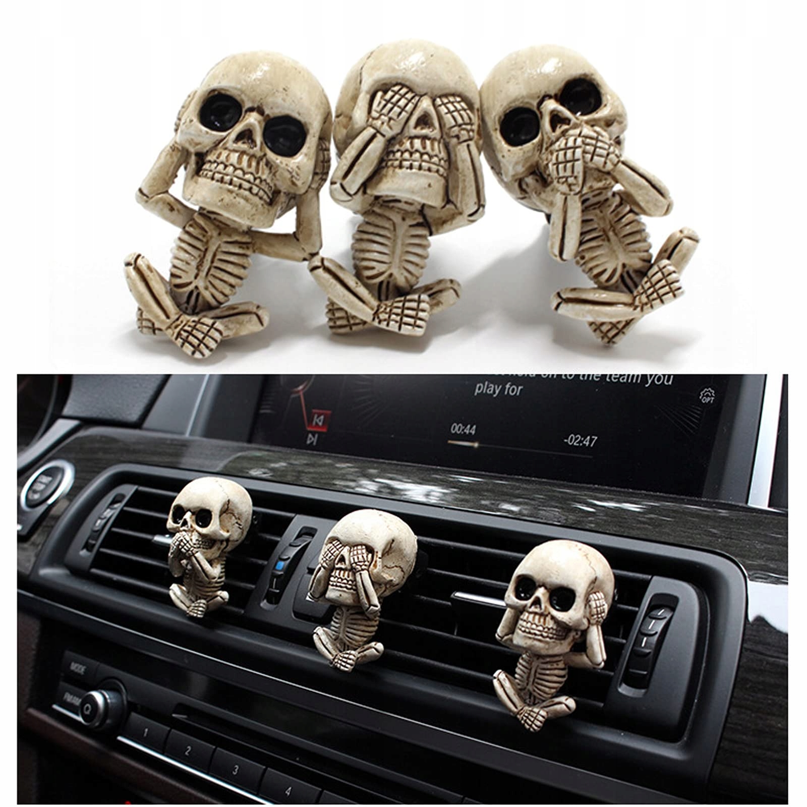 Halloweenska darčeková dekorácia Skeleton