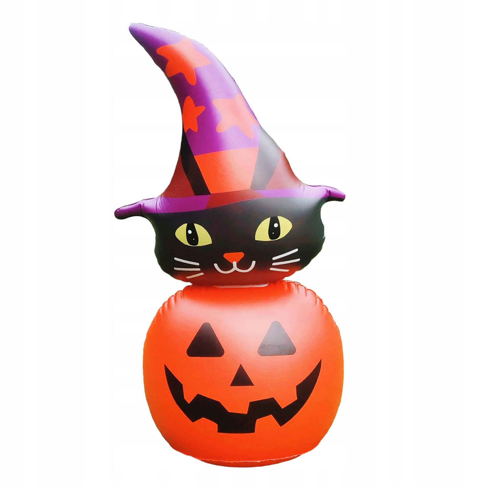 -Halloween nafukovacie dekorácie blikajúce svetlo pre