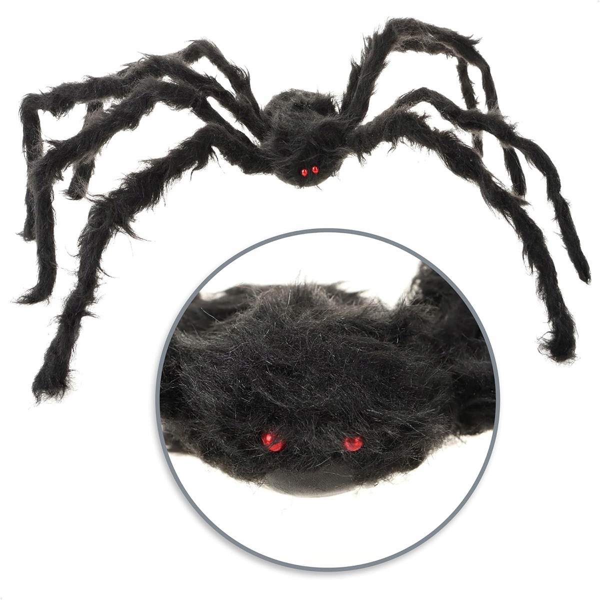 Halloweenska dekorácia SPIDER Giant Tarantula XL 200CM