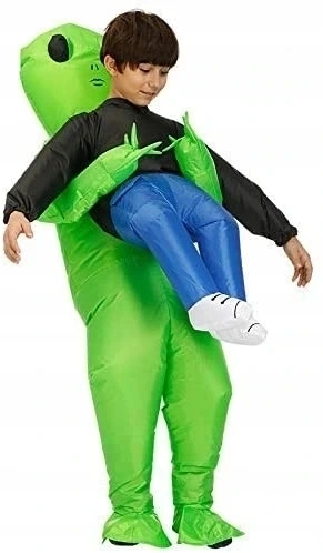 Halloweenska dekorácia Detský outfit Kostým mimozemšťana
