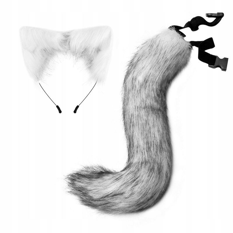 L.O.L Surprise plyšová hračka - Halloween simulácia Niečo plyšové doplnky kostýmov s plyšovým chvostom Fox