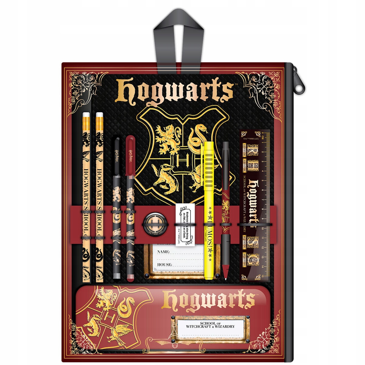 Školský peračník - Harry Potter Pen School Set 12 El.