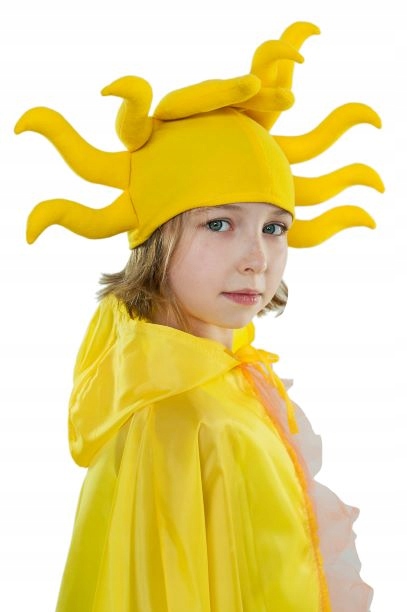 Kostým pre dievča - Helios outfit Sun Cap s mysom