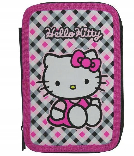Školský peračník - Hello Kitty Double Cencil puzdro so zariadením